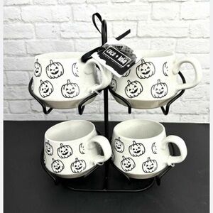 Coca and Lola Pumpkin Mugs